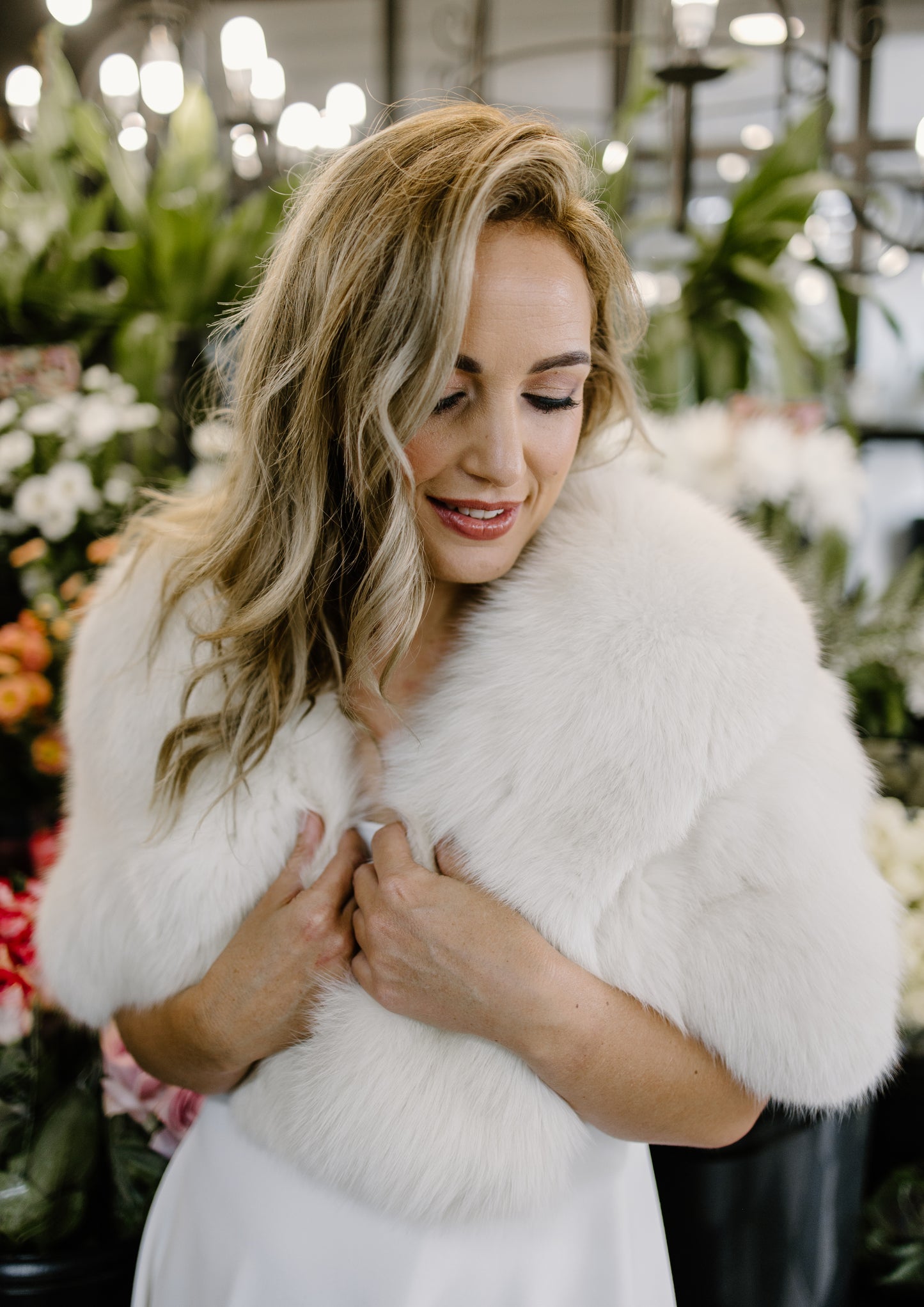 The White Fox Capelet